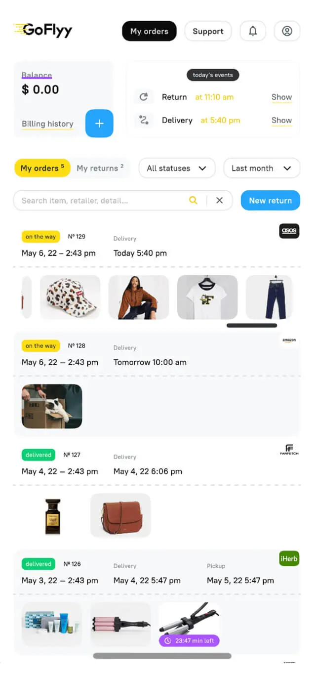 goflyy Functionality 1