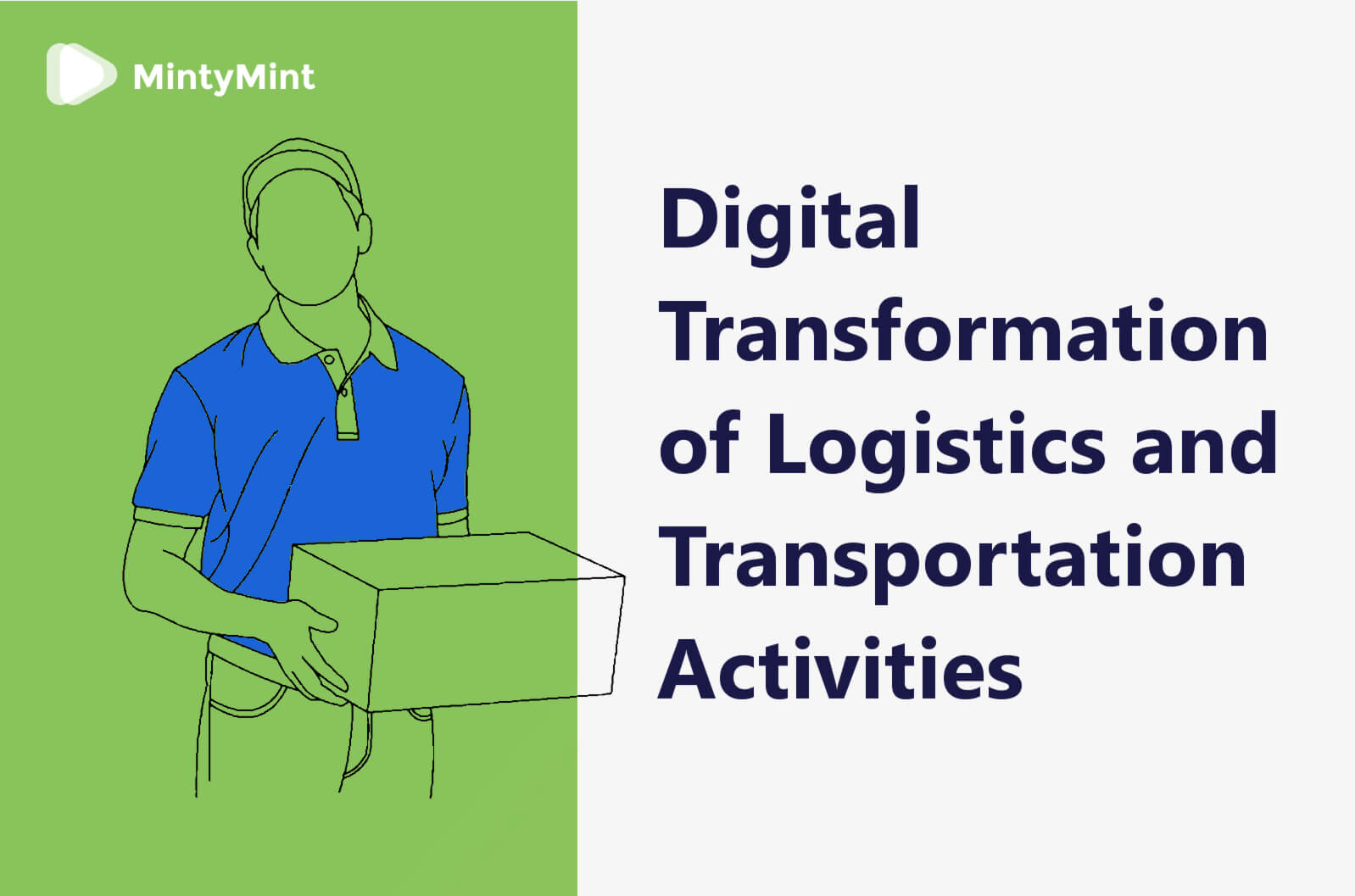 Digital transformation in Logistics cover